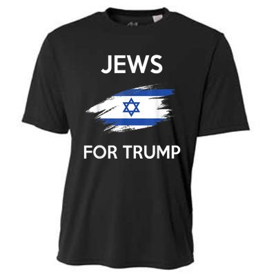 Jews For Trump Jew Support Trump Cooling Performance Crew T-Shirt