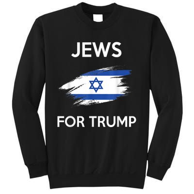 Jews For Trump Jew Support Trump Sweatshirt