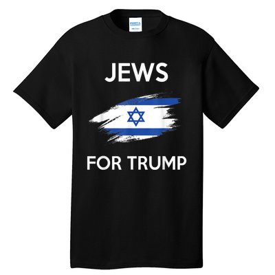 Jews For Trump Jew Support Trump Tall T-Shirt