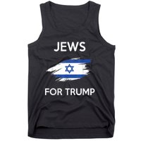 Jews For Trump Jew Support Trump Tank Top