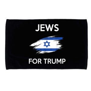 Jews For Trump Jew Support Trump Microfiber Hand Towel