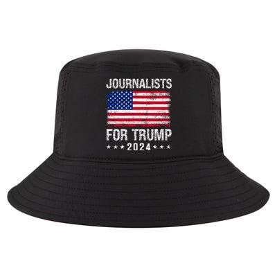 Journalists For Trump 2024 Cool Comfort Performance Bucket Hat