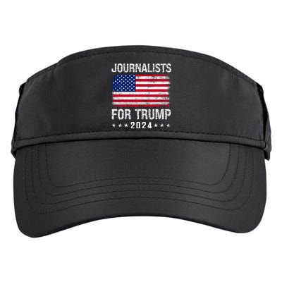 Journalists For Trump 2024 Adult Drive Performance Visor