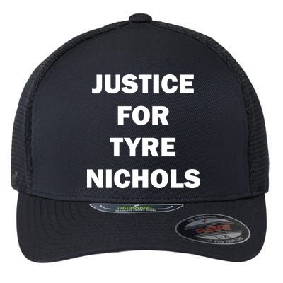 Justice For Tyre Nichols Flexfit Unipanel Trucker Cap