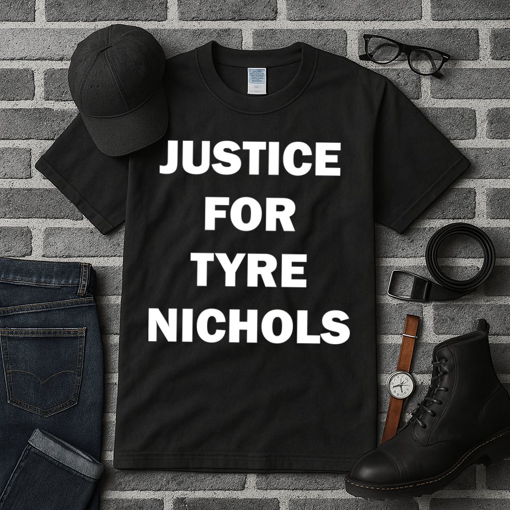 Justice For Tyre Nichols Tall T-Shirt