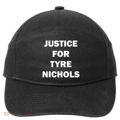 Justice For Tyre Nichols 7-Panel Snapback Hat