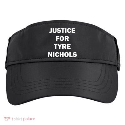 Justice For Tyre Nichols Adult Drive Performance Visor