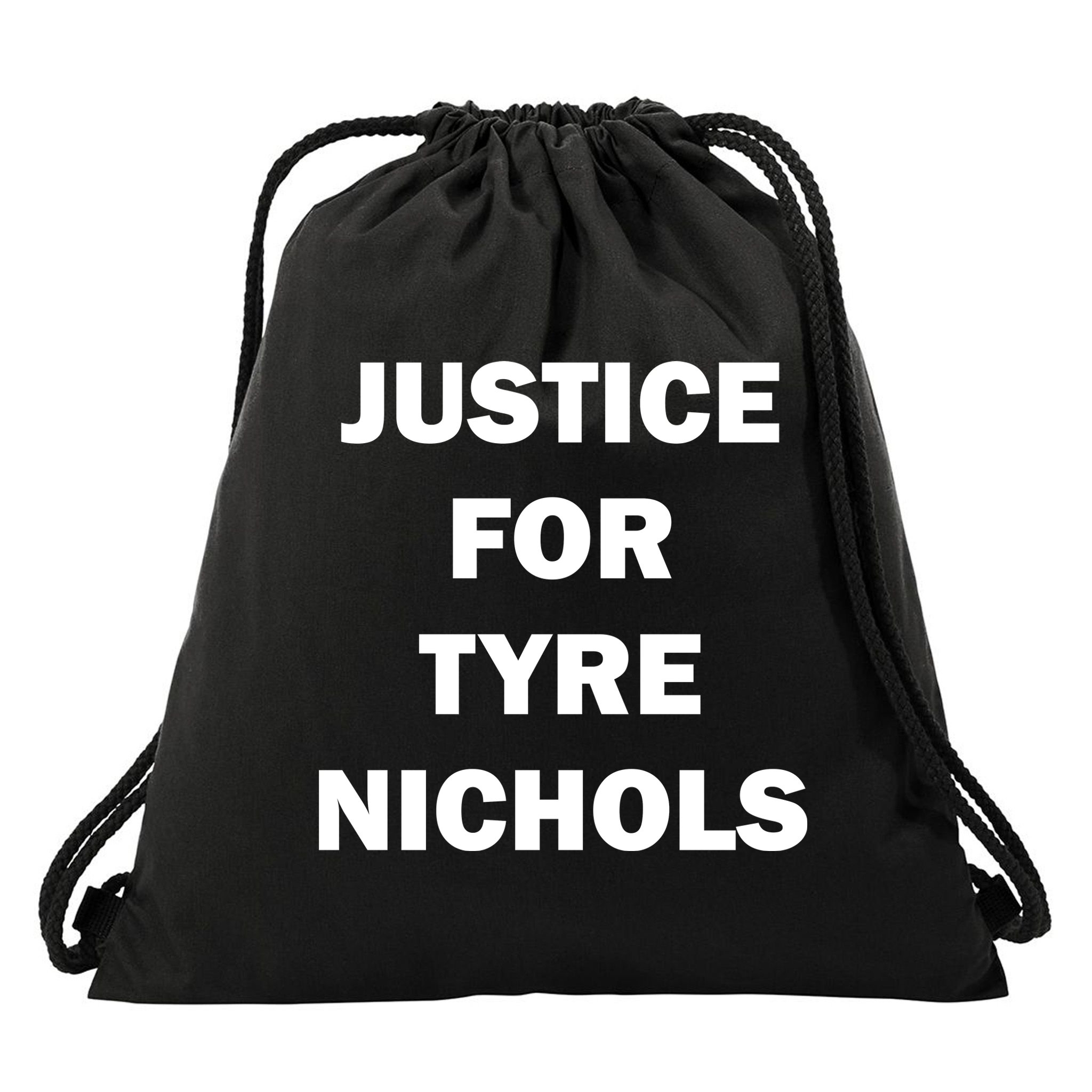 Justice For Tyre Nichols Drawstring Bag
