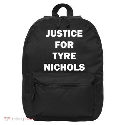 Justice For Tyre Nichols 16 in Basic Backpack