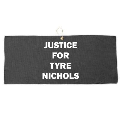 Justice For Tyre Nichols Large Microfiber Waffle Golf Towel