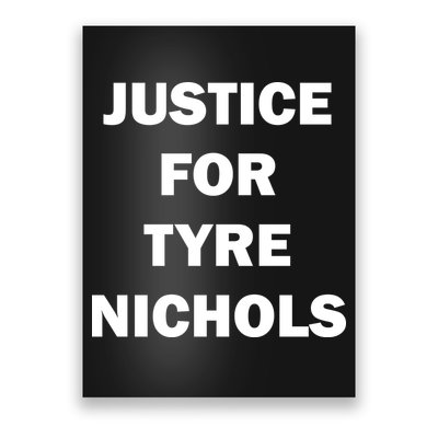 Justice For Tyre Nichols Poster