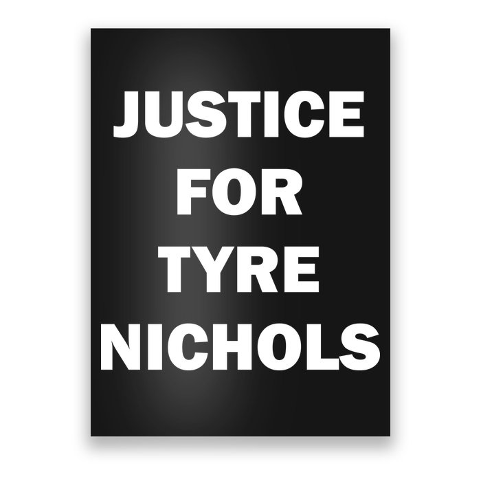 Justice For Tyre Nichols Poster