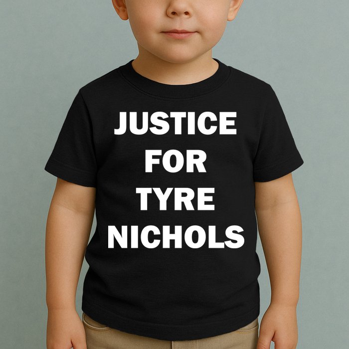 Justice For Tyre Nichols Toddler T-Shirt
