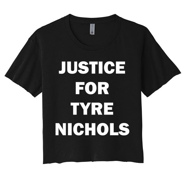 Justice For Tyre Nichols Crop Top