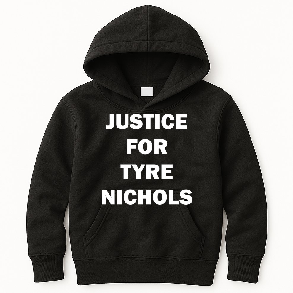 Justice For Tyre Nichols Kids Hoodie