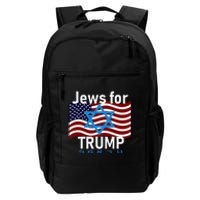 Jews For Trump American Flag Star Of David Hebrew Daily Commute Backpack