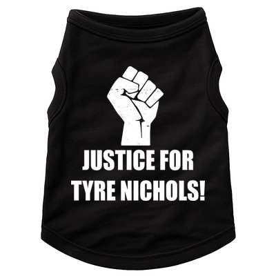 Justice For Tyre Nichols Protest Fist Doggie Tank