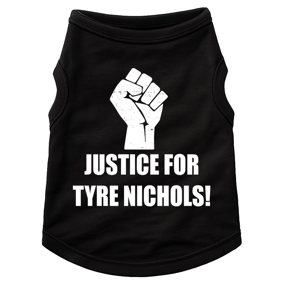 Justice For Tyre Nichols Protest Fist Doggie Tank