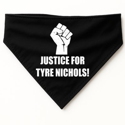 Justice For Tyre Nichols Protest Fist USA-Made Doggie Bandana