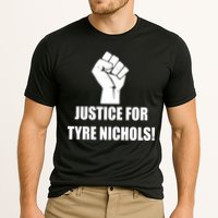 Justice For Tyre Nichols Protest Fist Cooling Performance Crew T-Shirt