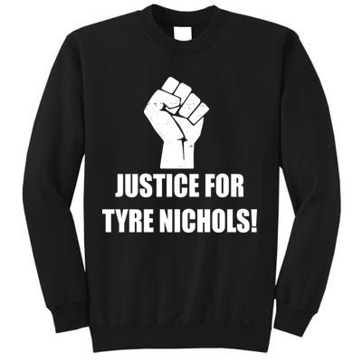 Justice For Tyre Nichols Protest Fist Sweatshirt