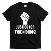Justice For Tyre Nichols Protest Fist T-Shirt