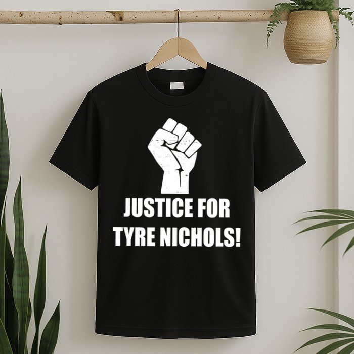 Justice For Tyre Nichols Protest Fist T-Shirt
