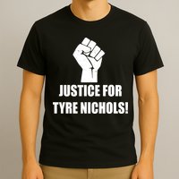 Justice For Tyre Nichols Protest Fist T-Shirt