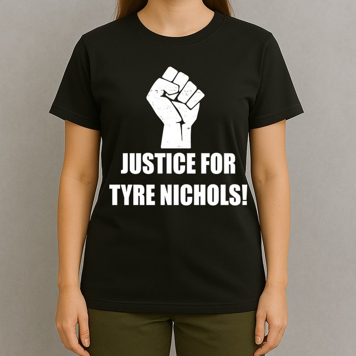 Justice For Tyre Nichols Protest Fist T-Shirt