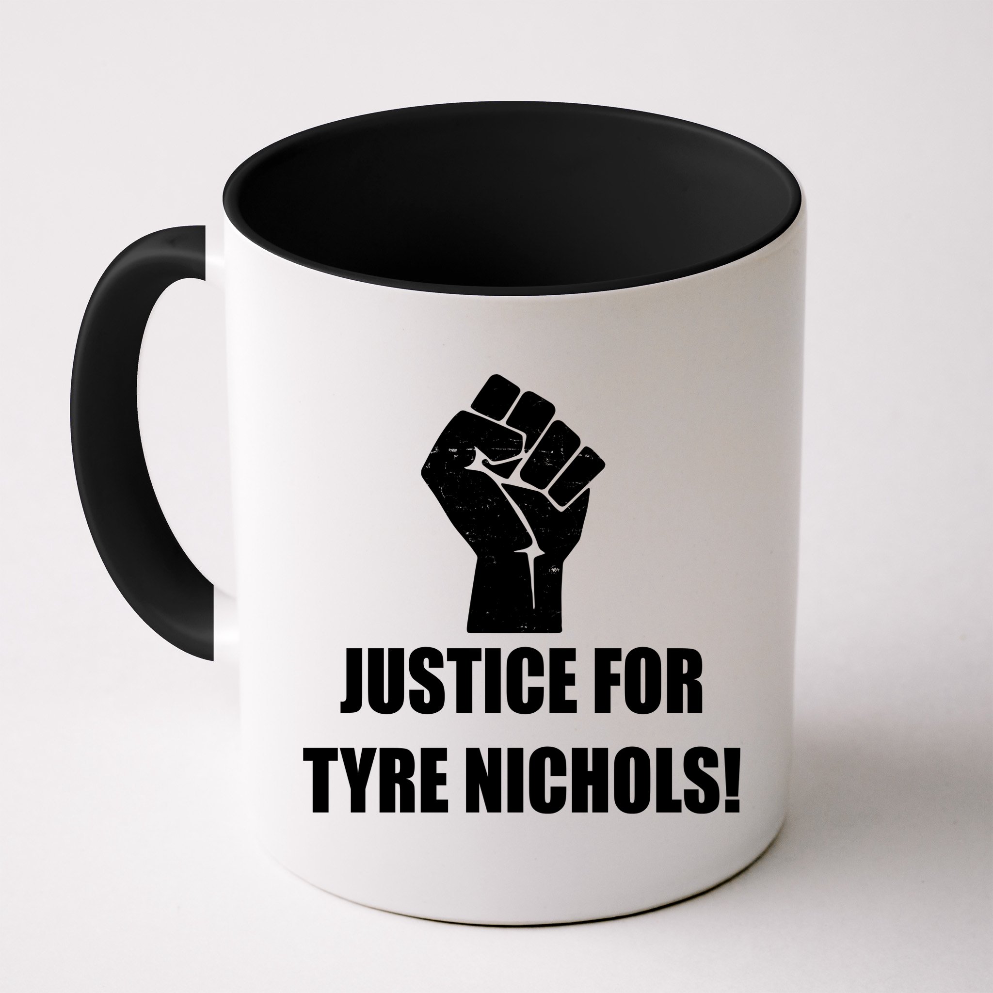 Justice For Tyre Nichols Protest Fist Mug
