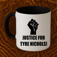 Justice For Tyre Nichols Protest Fist Mug
