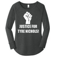 Justice For Tyre Nichols Protest Fist Women's Perfect Tri Tunic Long Sleeve Shirt