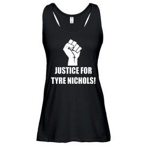 Justice For Tyre Nichols Protest Fist Ladies Essential Flowy Tank