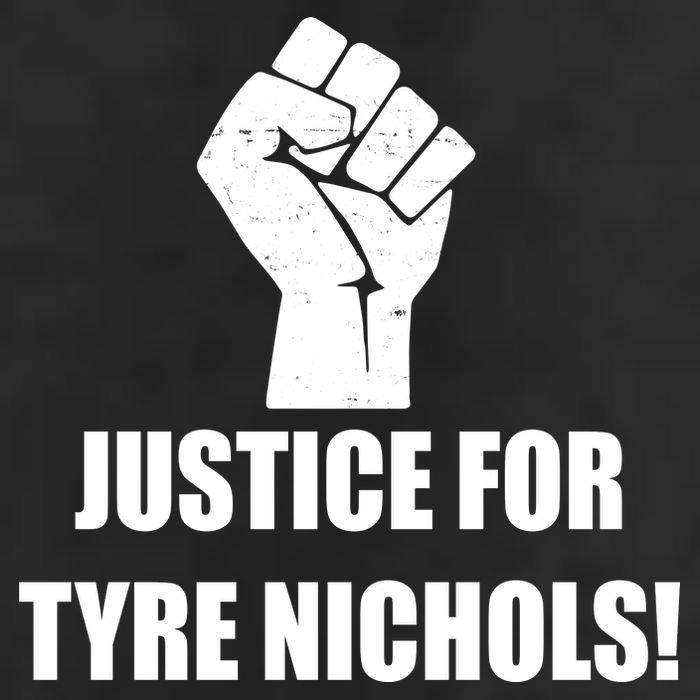 Justice For Tyre Nichols Protest Fist 25L Jumbo Tote