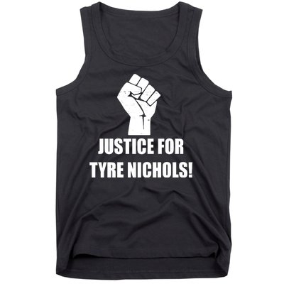 Justice For Tyre Nichols Protest Fist Tank Top