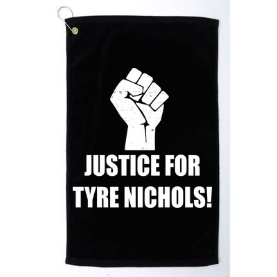 Justice For Tyre Nichols Protest Fist Golf Towel