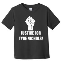 Justice For Tyre Nichols Protest Fist Toddler T-Shirt