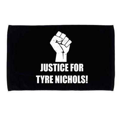 Justice For Tyre Nichols Protest Fist Microfiber Hand Towel
