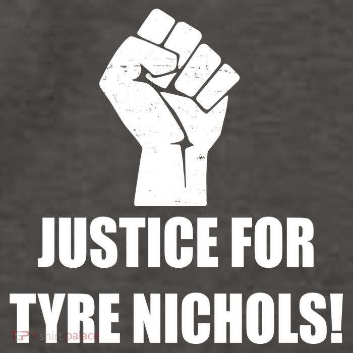 Justice For Tyre Nichols Protest Fist Vector Backpack
