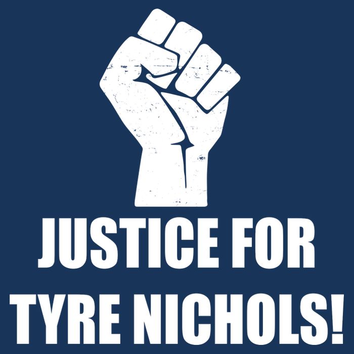 Justice For Tyre Nichols Protest Fist Infant Baby Jersey Bodysuit