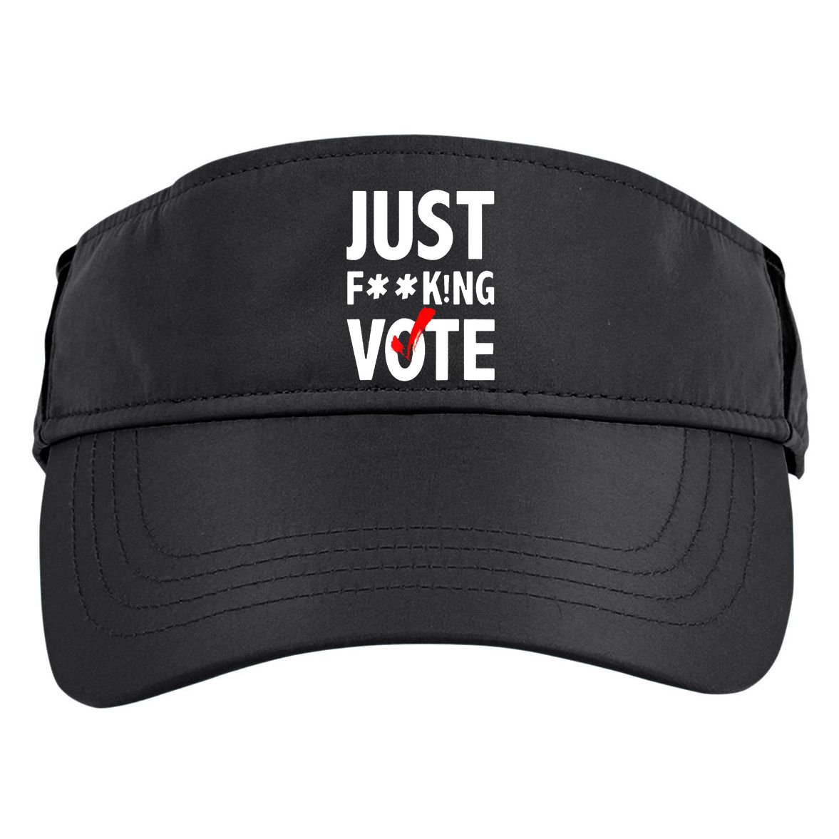 Just Fucking Vote Adult Drive Performance Visor