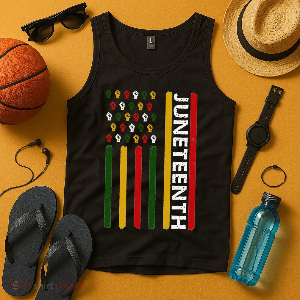Juneteenth Flag With Fists Tank Top