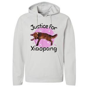 Justice For Xiaopang Performance Fleece Hoodie