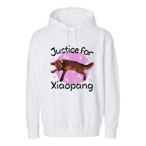 Justice For Xiaopang Garment-Dyed Fleece Hoodie