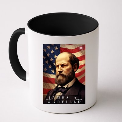 James Garfield 20th President Of The United States Portrait Mug
