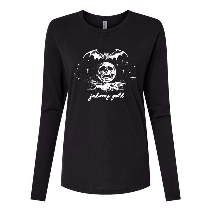 Johnny Goth All Is Lost Womens Cotton Relaxed Long Sleeve T-Shirt