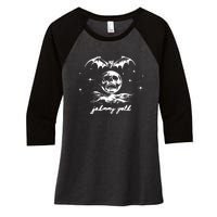 Johnny Goth All Is Lost Women's Tri-Blend 3/4-Sleeve Raglan Shirt