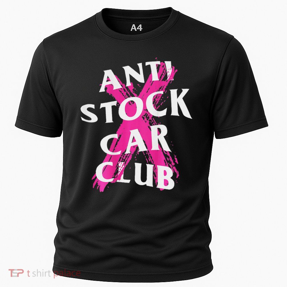 Jdm Goods Anti Stock Car Club Canceled Logo Performance Shirt