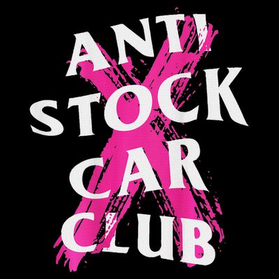 Jdm Goods Anti Stock Car Club Canceled Logo T-Shirt