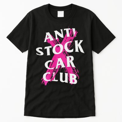 Jdm Goods Anti Stock Car Club Canceled Logo Tall T-Shirt